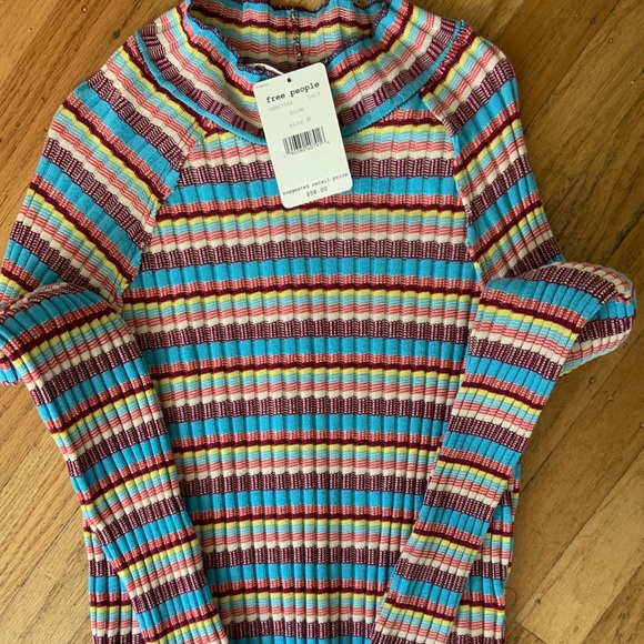 Free People Sweaters - Free People long sleeve ribbed turtleneck sweater